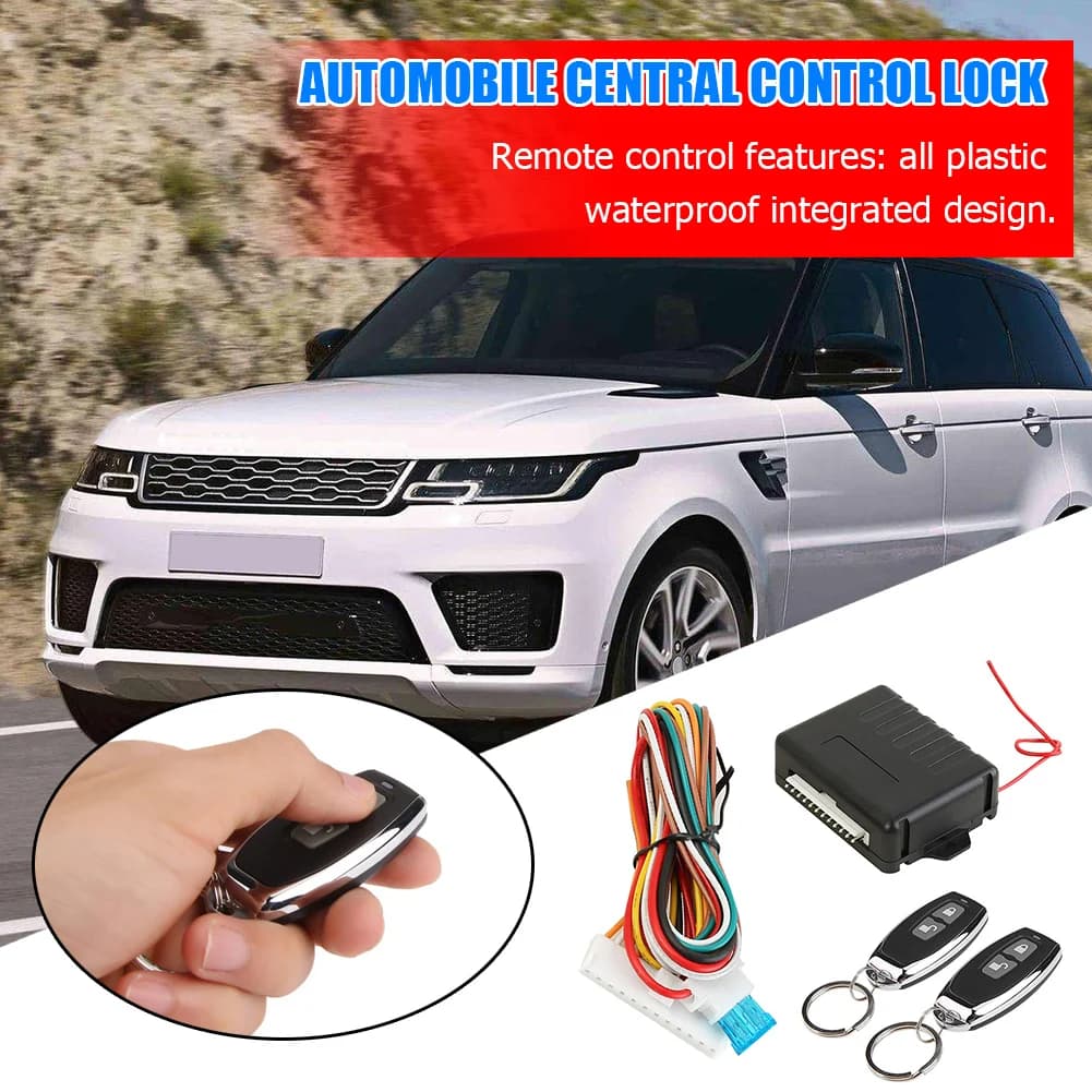410/T231 Serratura centralizzata per auto Sistema senza chiave Sistemi di allarme per auto con telecomando Chiusura centralizzata Telecomando 433,92 MHz