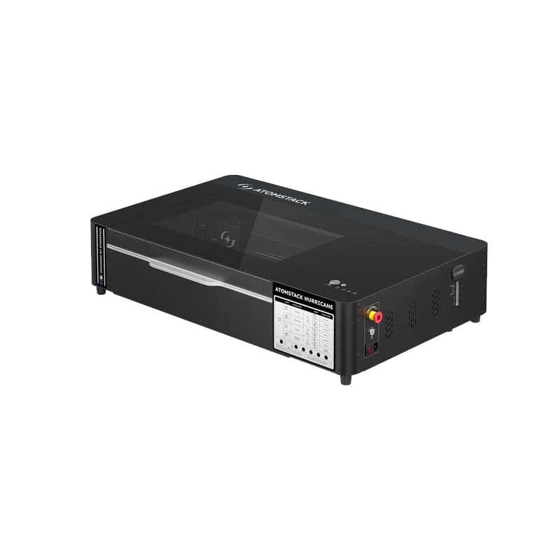 Atomstack K60 Co2 Laser Cutting Engraver Machine Auto Focus and Batch Engraving 500*300mm Area For Clear Acrylic Glass Rubber