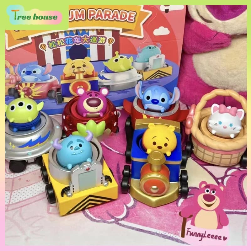Disney Tsum Tsum Parade Series Blind Box Figures Statuette da collezione carine Ornamento Giocattolo educativo interattivo divertente Regalo per bambini