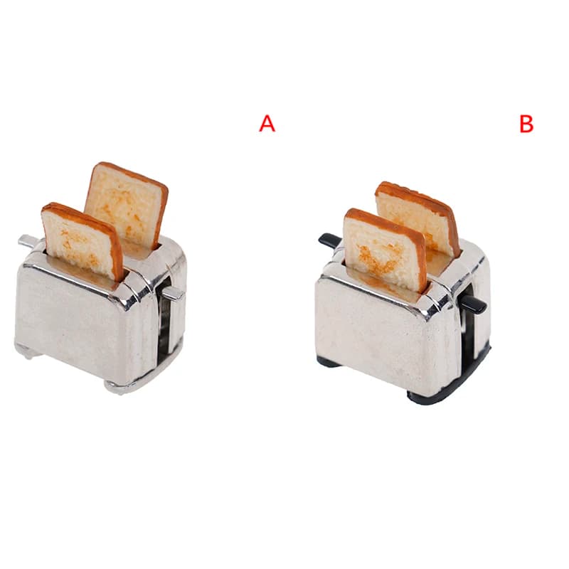 1:12/1:6 Miniature Scale Juicer Rice Cooker Coffee Machine Bread Machine Simulation Kitchen Dollhouse Accessories Home Decor