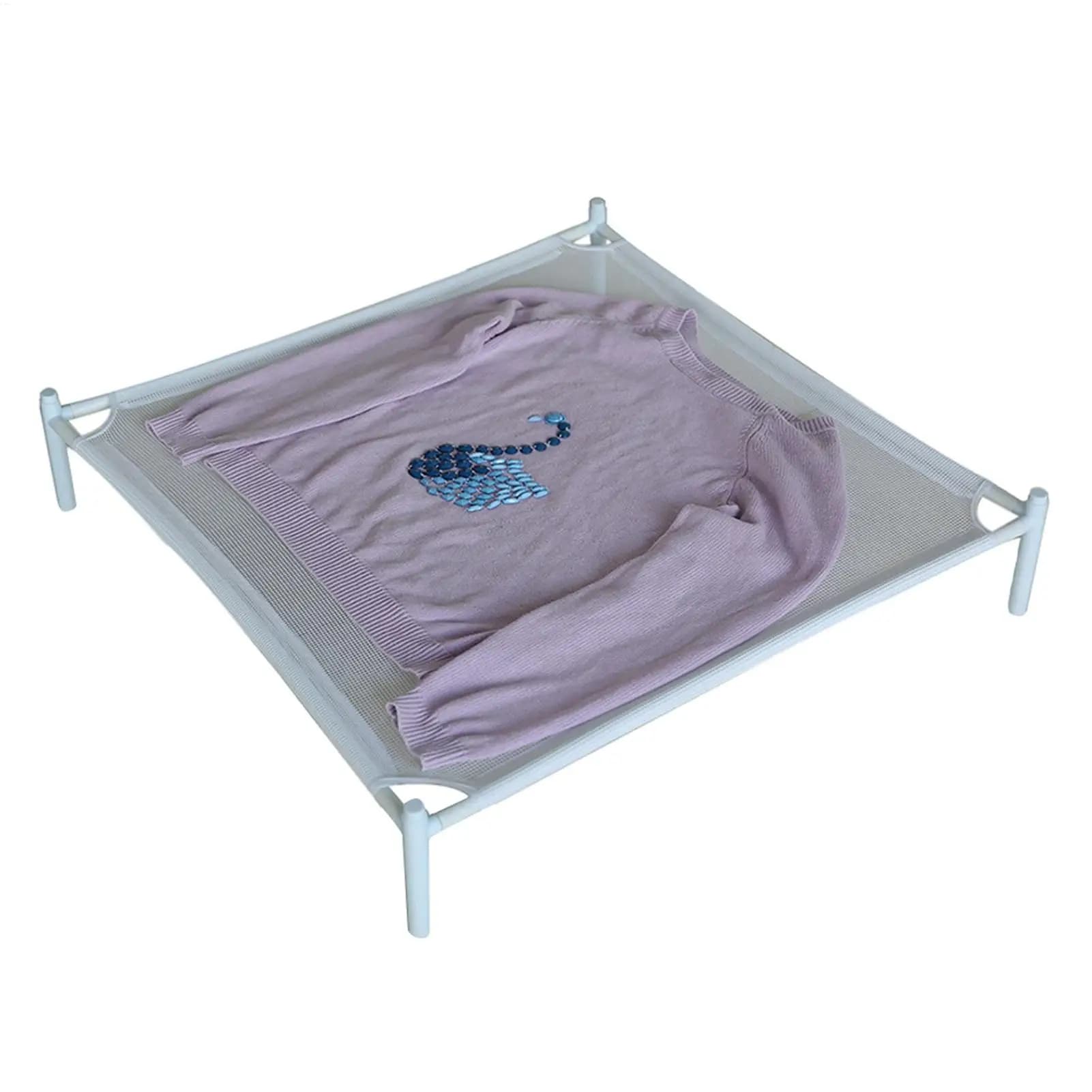 Portable Floor-mounted Dryer Stackable Laundry Drying Rack Mesh Household miscellaneous grains drying rack clothe drying net bag