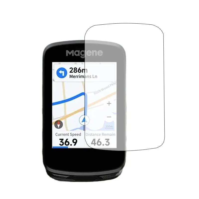 Protezione della copertura della protezione dello schermo in vetro duro per Magene C606/C606 Pro ciclismo bicicletta bici GPS pellicola protettiva per computer accessori