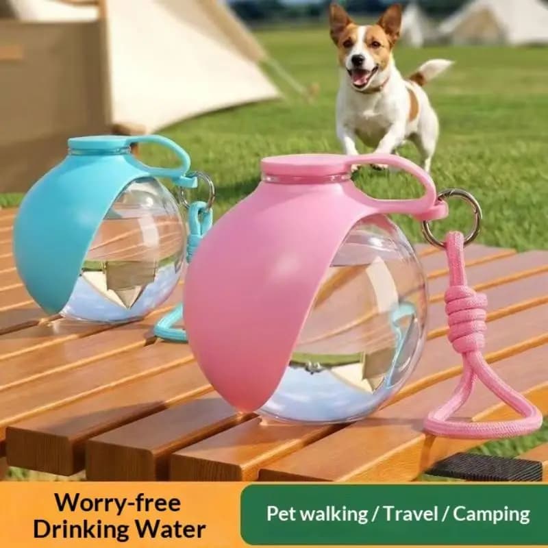 Portable Pet Dog Water Bottle Leakproof Design Detachable Carry Strap For Pet