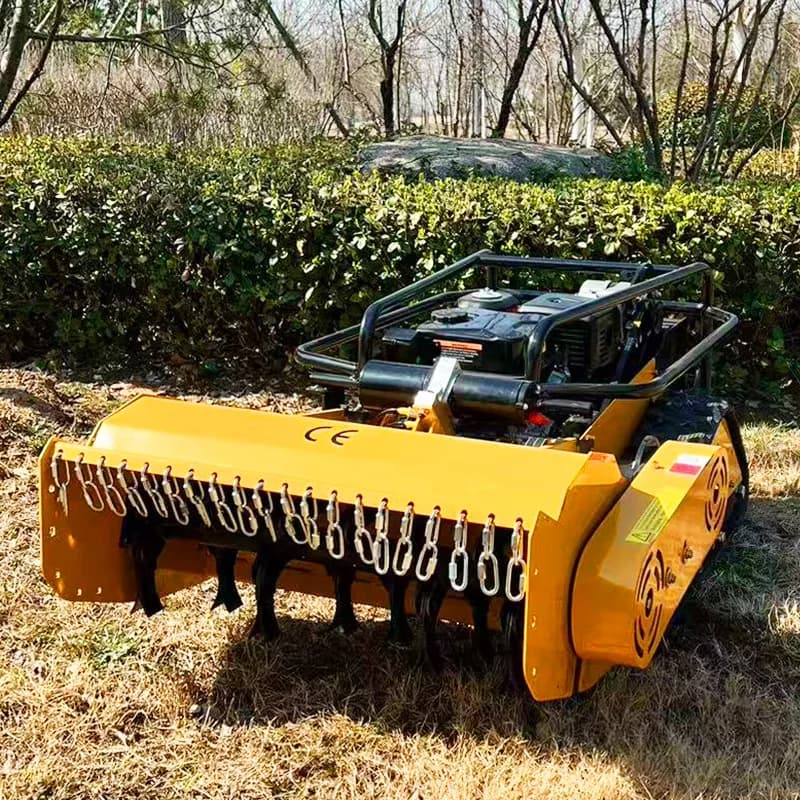 Telecomando personalizzato 16 HP 800 1000 mm Robot tosaerba tagliaerba tosaerba cingolati tosaerba a benzina