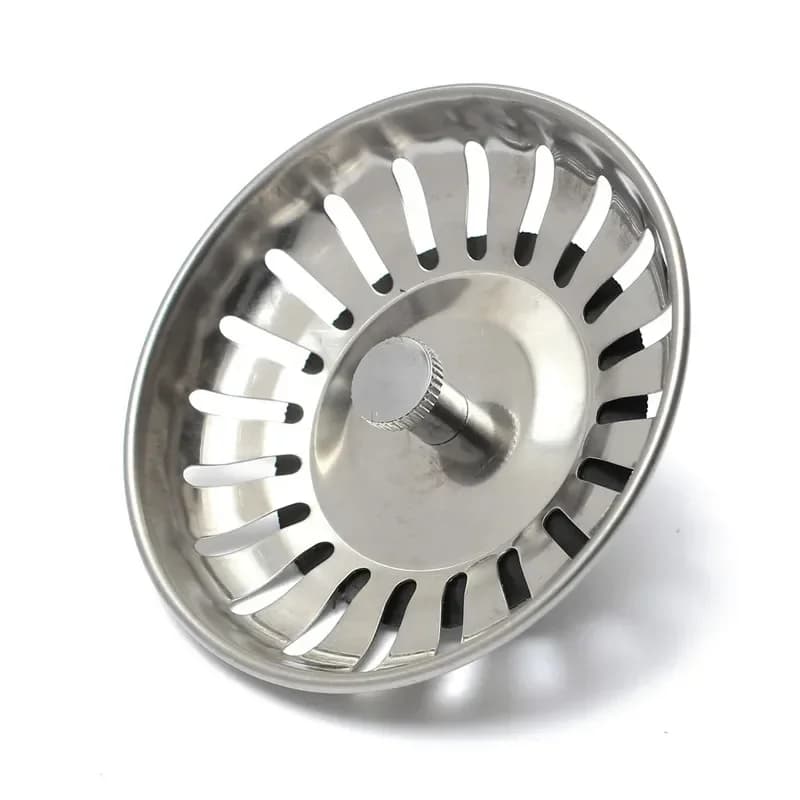 1 pz filtro di ricambio in acciaio inossidabile 79mm cucina lavello lavello scolapiatti filtro Leach cestino tappo di scarico filtro tappo