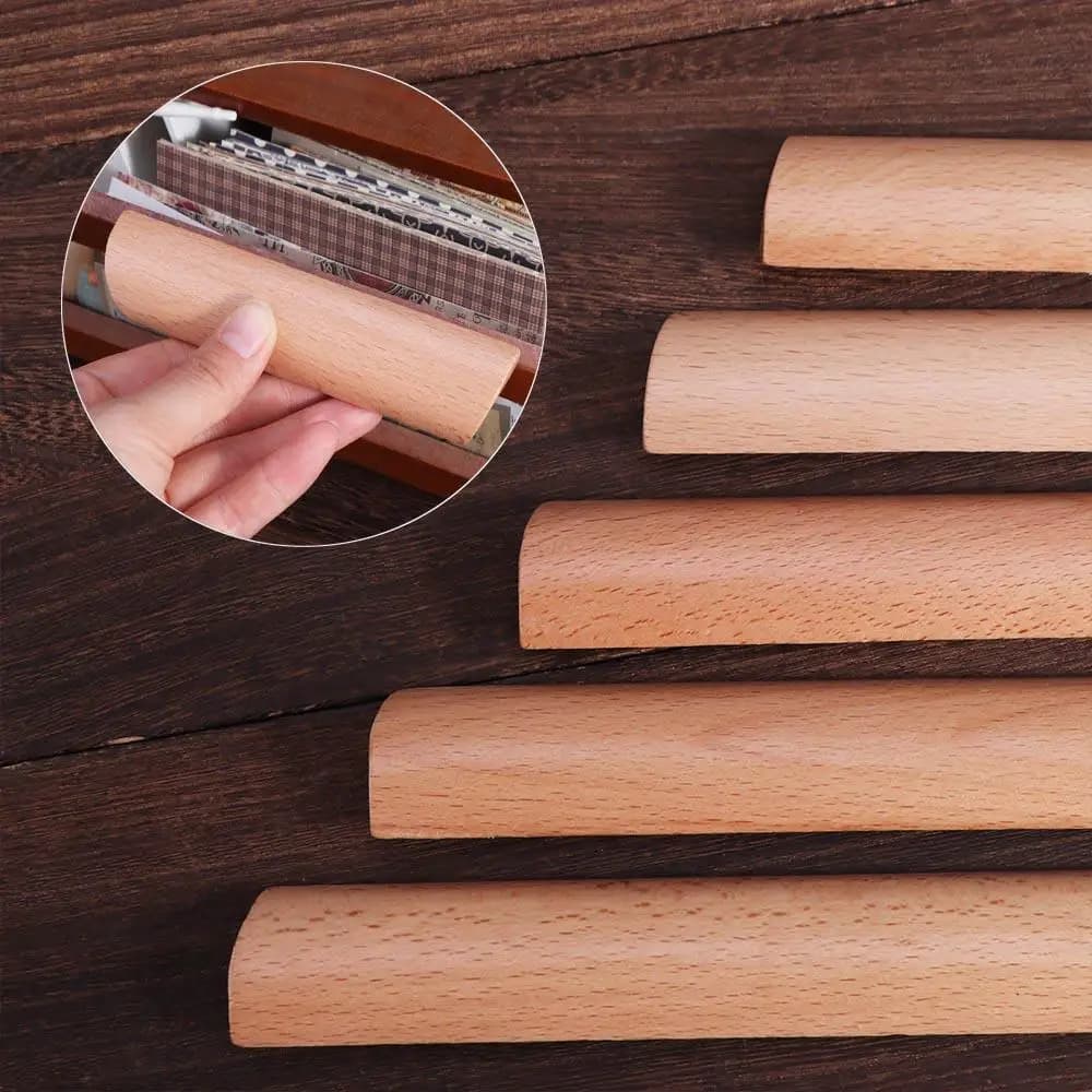 1 Pezzo Maniglia Semplice in Stile Nordico per Cassetti, Armadi e Mobili - Pomello per Porta, Accessorio per Mobili