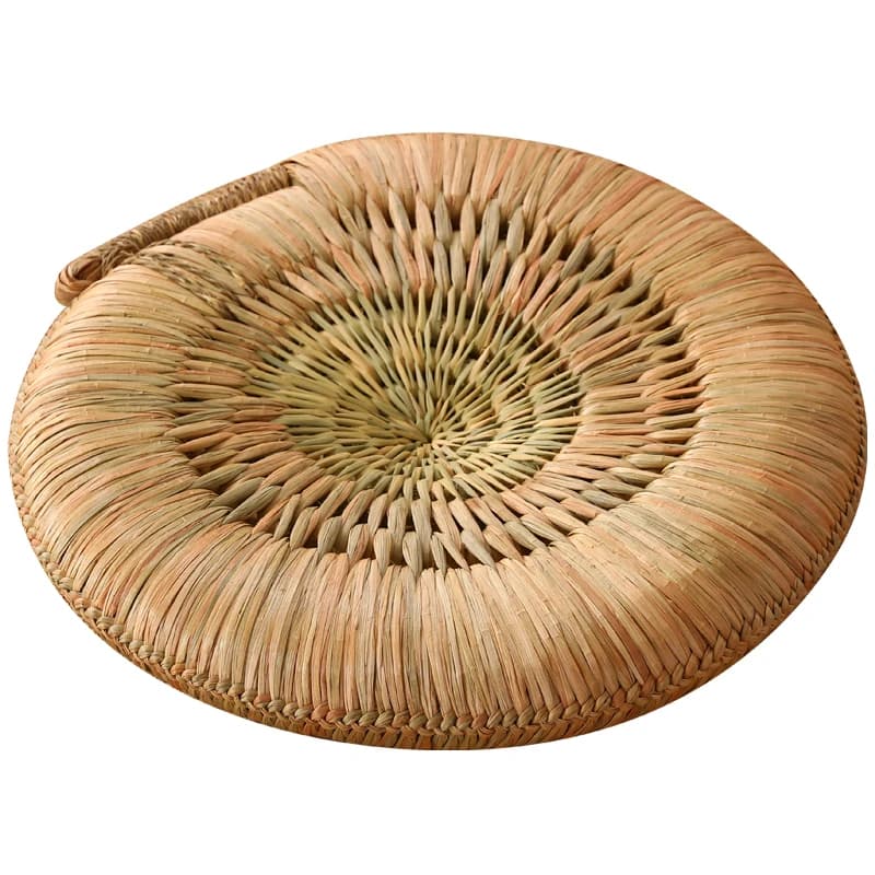 Straw cushion, seat ， futon, tatami, sitting floor mat, home floor , sitting , meditation mat