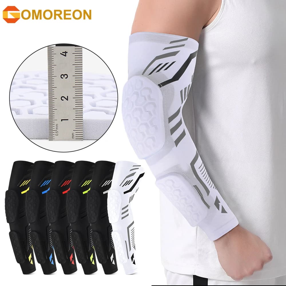 1 Plush Sleeve Protective Elbow, Basketball, Football, Volleyball, Sport, Young and Adult, Single Sleeve