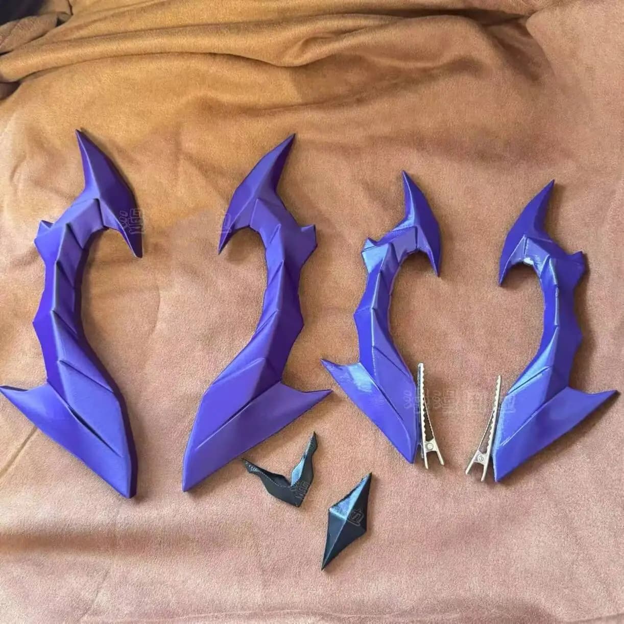 Accessori per Capelli del Gioco Genshin Impact, Fermaglio a Forma di Corno di Drago Durin, Accessori per Costume di Halloween
