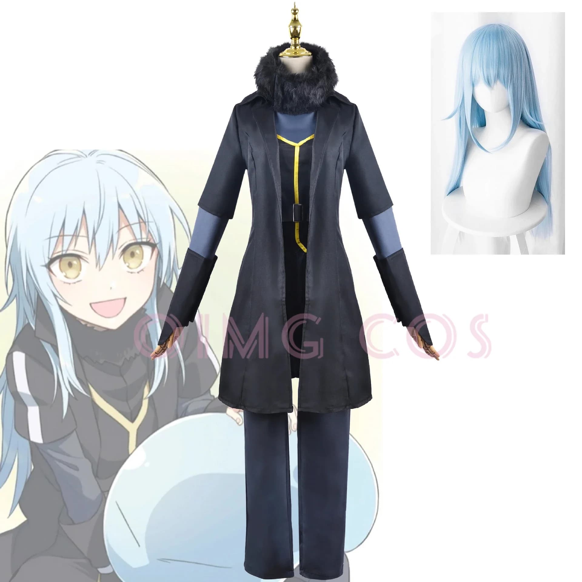 Rimuru Tempest Cosplay Costume That Time I Got Reincarnated as a Slime Carnival Uniform Anime Costumes Halloween Game