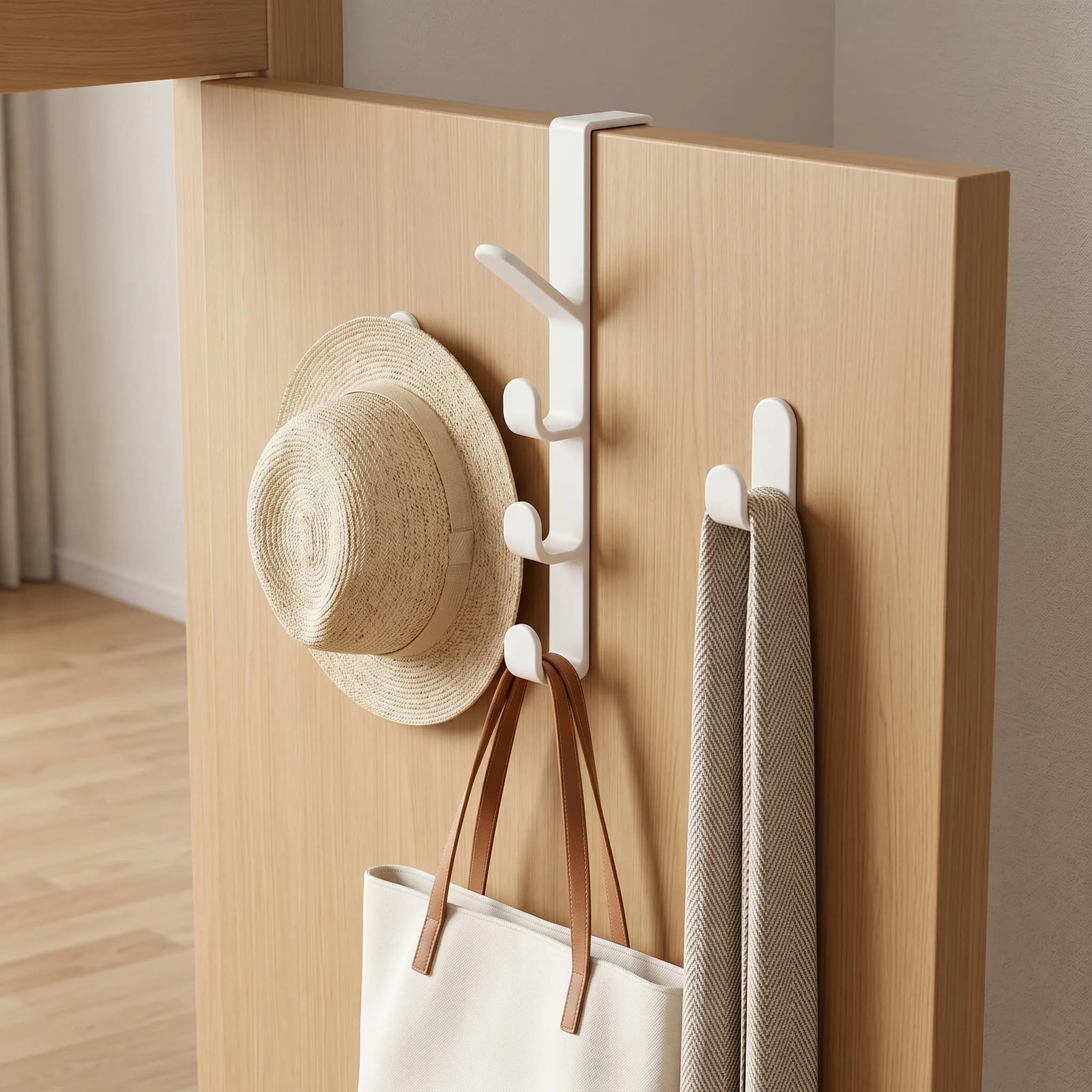 1/3 pieces hooks above door to hang clothes hangers bag organizer for closet hooks hook hangers for door