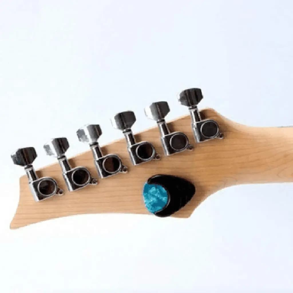 Plettro per Chitarra in Celluloide Plastico Multicolore 0,46mm per Chitarra Acustica ed Elettrica, Porta Plettri