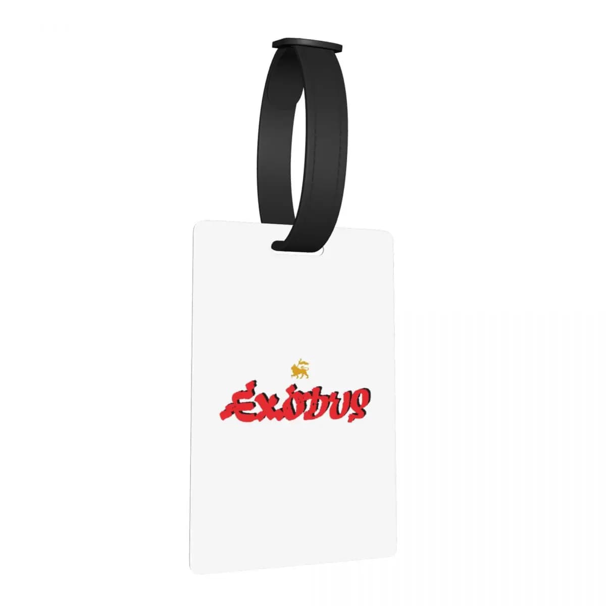 Etichette per Bagagli Exodus, Accessori per Valigie, Tag per Bagaglio da Viaggio, Porta Etichetta con Nome e Indirizzo