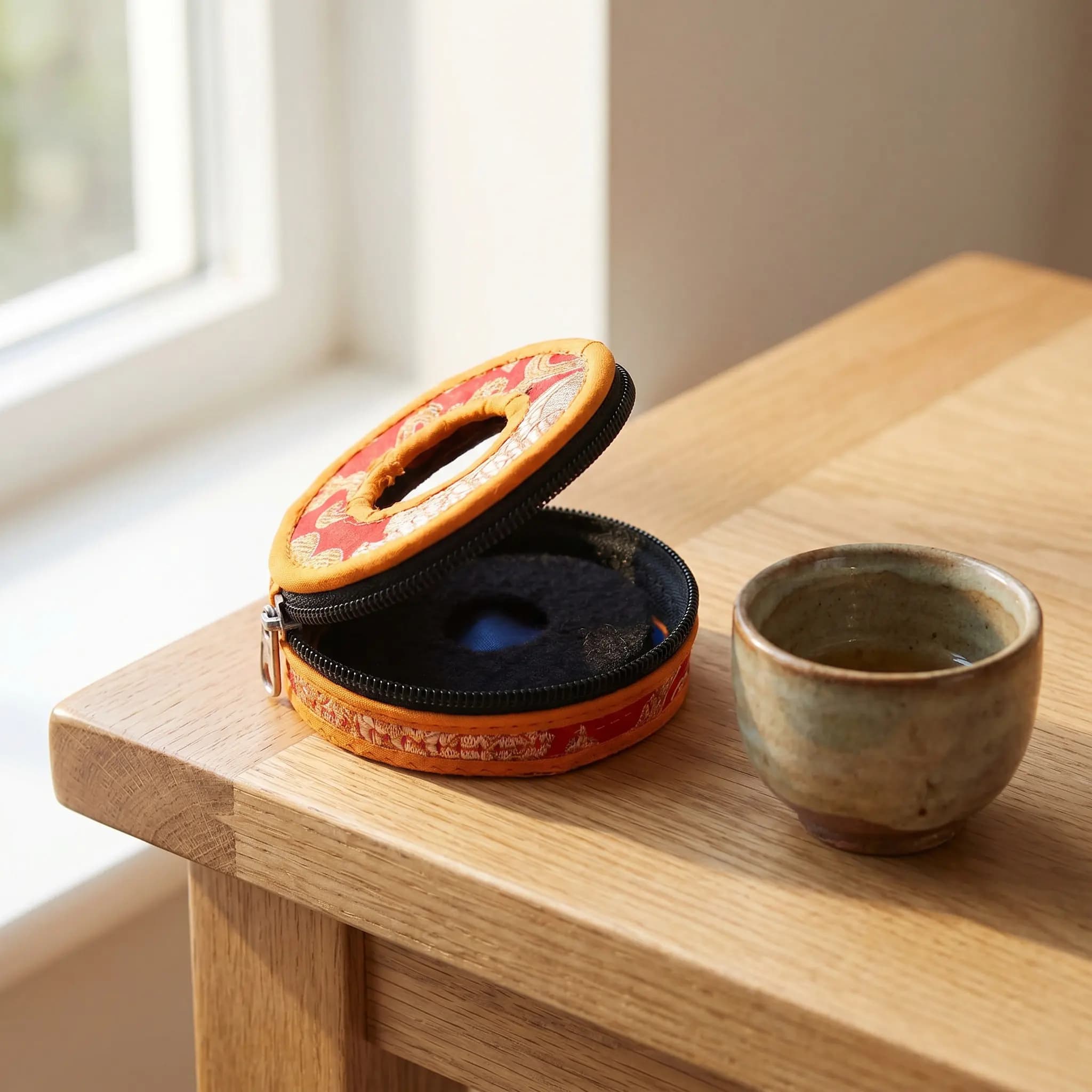 Handcrafted Nepal Bell Case for Meditation Bell Secure Storage Box with Exquisite Craftsmanship Ideal for Tibetan Tingsha Bells