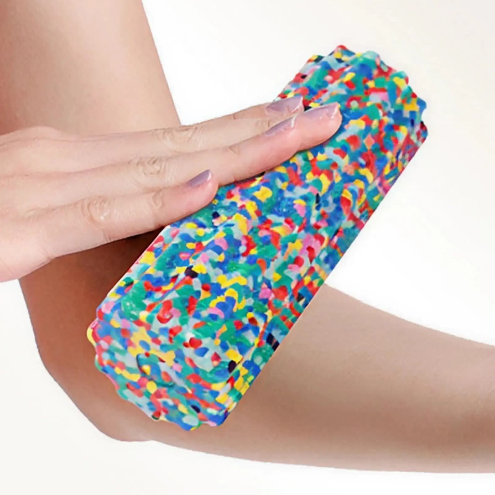 Foam Roller Yoga Column Compact 15x5.3cm EPP Muscle Massage Relax Roller for Fitness Balance Training
