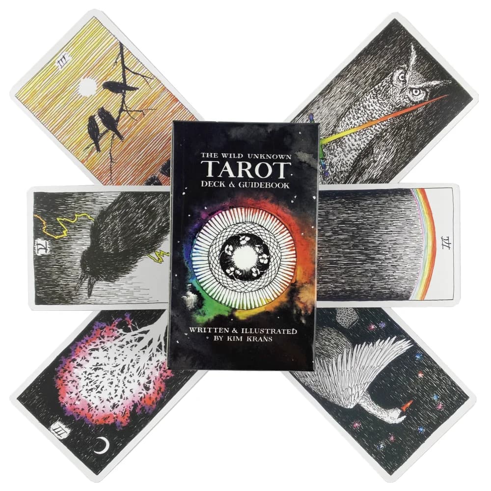 The Wild Unknown Tarot Deck: 78 Carte dei Tarocchi a Colori e Guida Elettronica - Gioco di Carte Divinatorie The New York Times