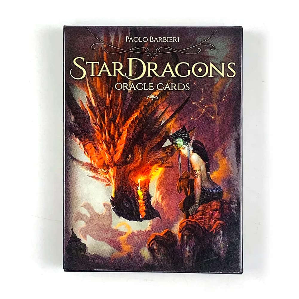 Carte Oracolo Star Dragan, un gioco di 33 carte per divinazione misteriosa, per famiglia e amici, gioco da tavolo, guida spirituale e per collezionisti