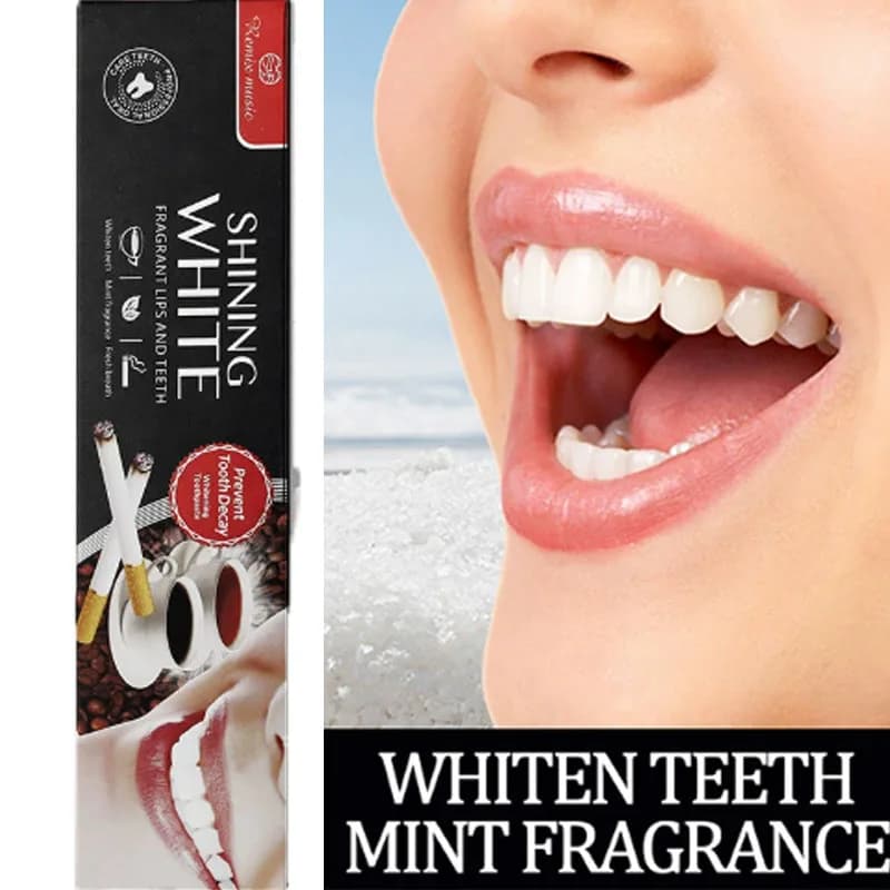 Probiotic toothpaste Lemon Menta Teeth whitening Remove stains Teeth whitening Oral hygiene Clean Fresh breath Dentale