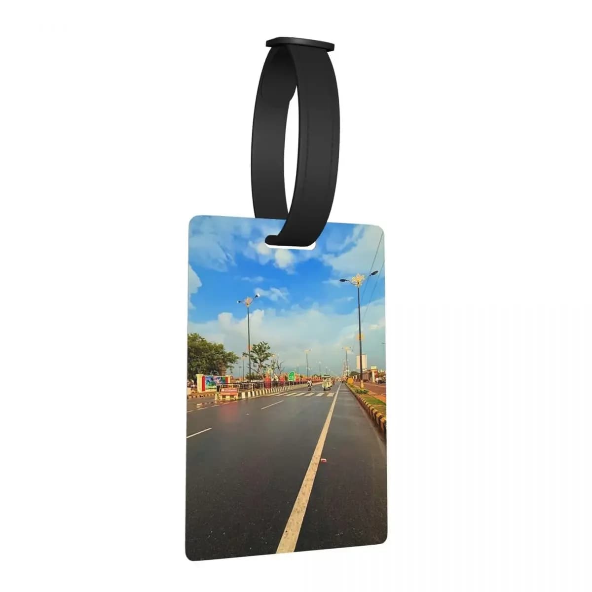 Worn Out Jameson Street Poster Etichette per bagagli Accessori per valigie Viaggi Carino Bagagli Etichetta d'imbarco Porta etichette ID Nome Indirizzo