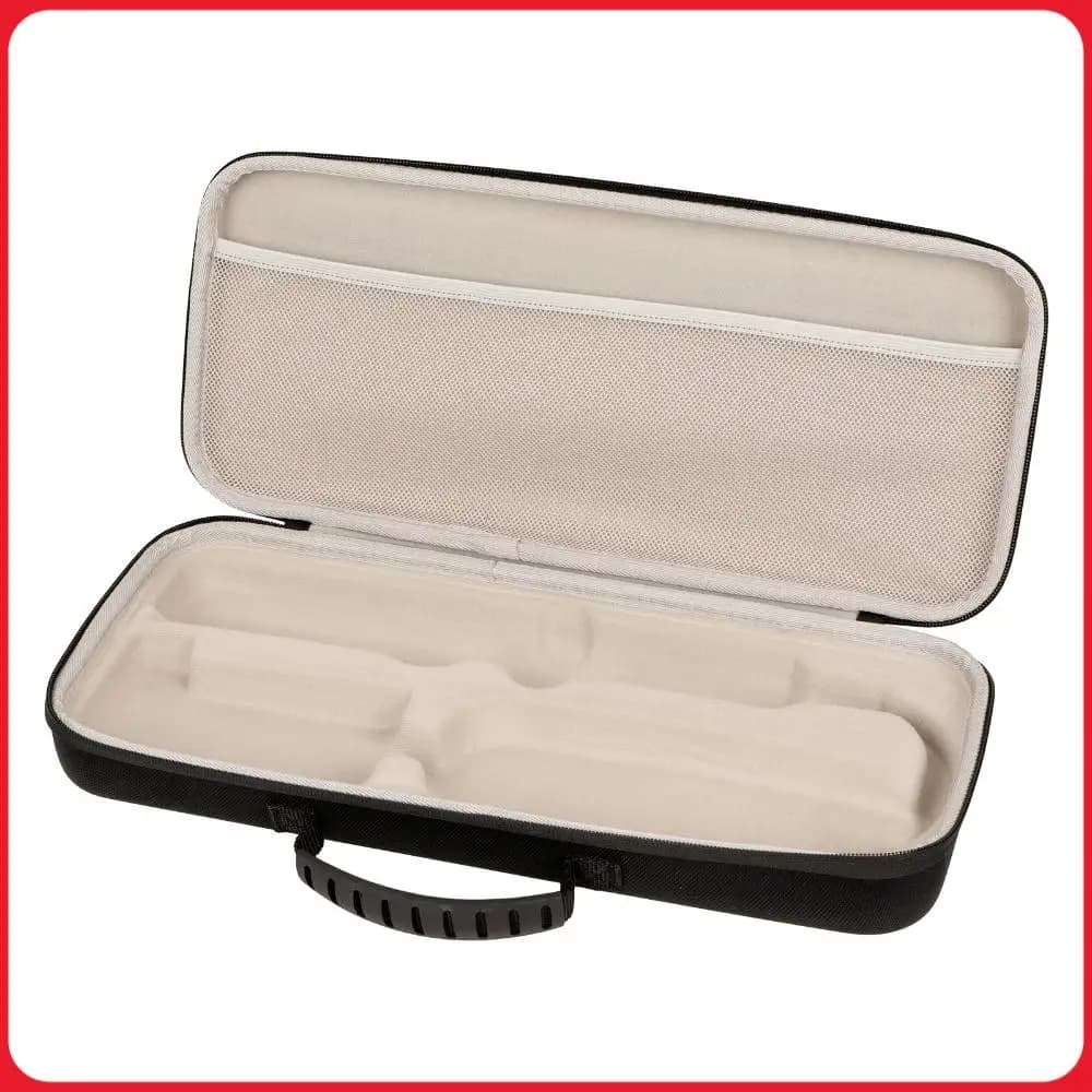 EVA Hardshell Case Shockproof Zipper Bags Anti-Scratch Travel Carrying Box Dust-Proof for Airstrait HT01 Hair Straightener