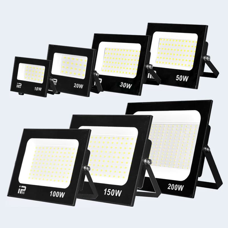IP66 waterproof outdoor spotlight for path LED spotlight AC220V 10W 30W 50W 100W 200W Garden lamp for outdoor porch