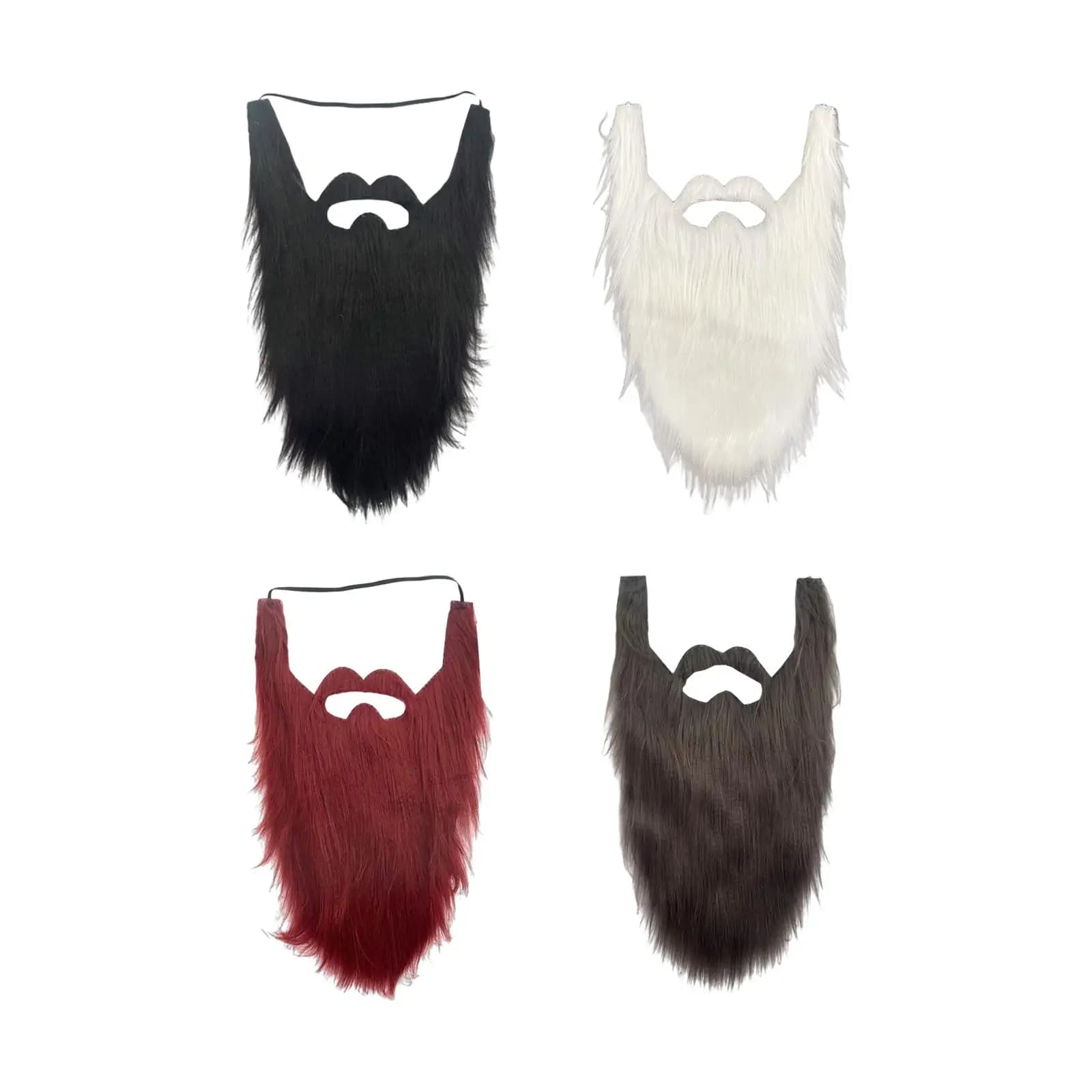 Costume da barba lunga Baffi Barba da gnomo nana Vesti per operazioni di carnevale