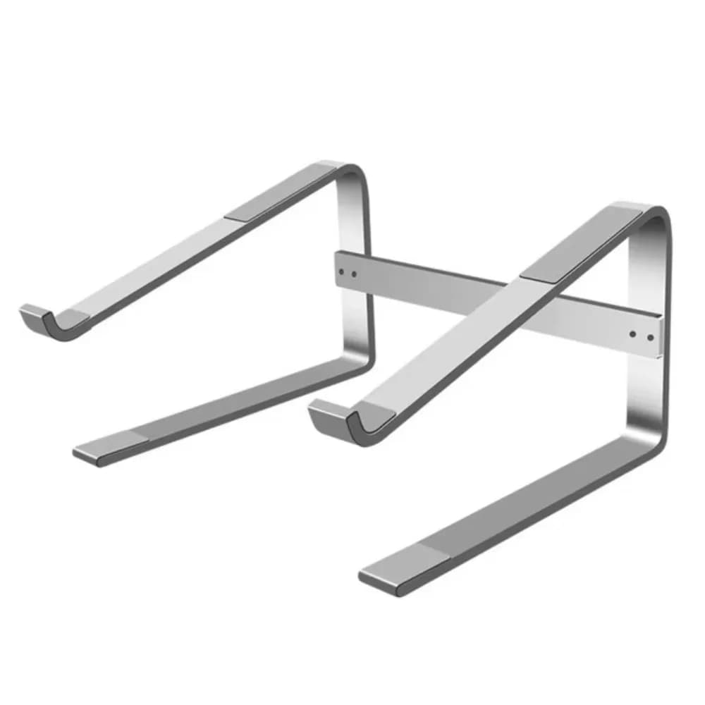 Supporto per laptop a doppio strato Riser per notebook in ferro ventilato Base universale Supporto staccabile Supporto per notebook Dissipazione del calore