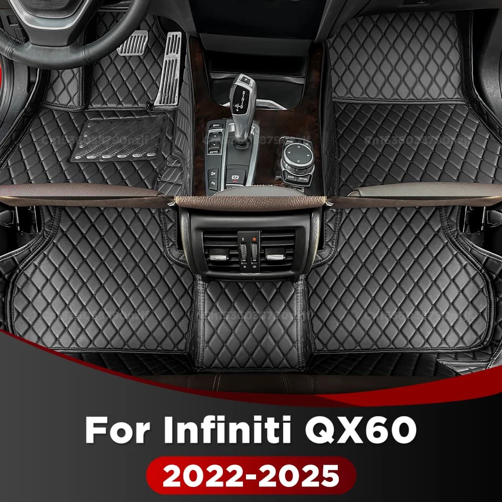Per Infiniti QX60 2022-2025 2024 2023 Tappetini per auto personalizzati Automobile Tappeto Copertura Dettagli interni Accessori protettivi