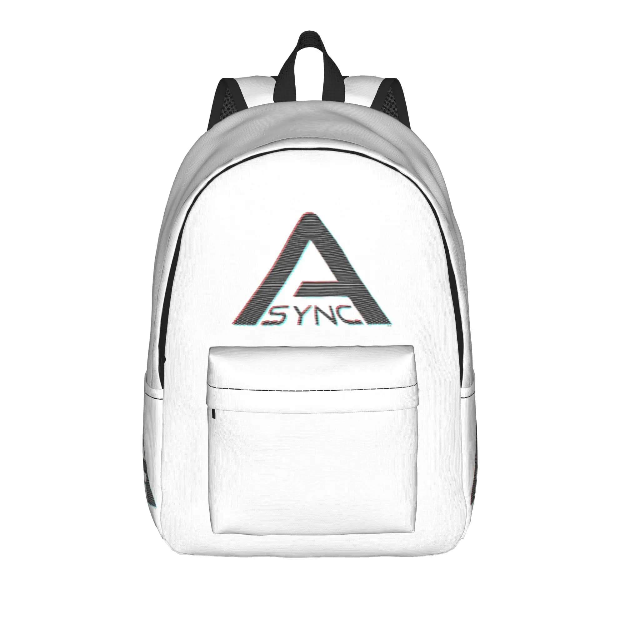 ASYNC backrooms Zaino per uomo e donna, borsa a tracolla per computer portatile, borsa a tracolla per computer portatile, con tasca