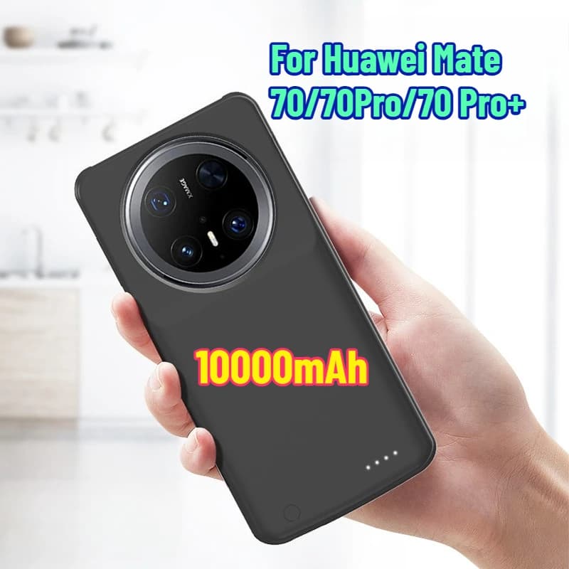Custodia per Huawei Mate 70/70Pro/70 Pro+ con Power Bank Integrato e Batteria Portatile