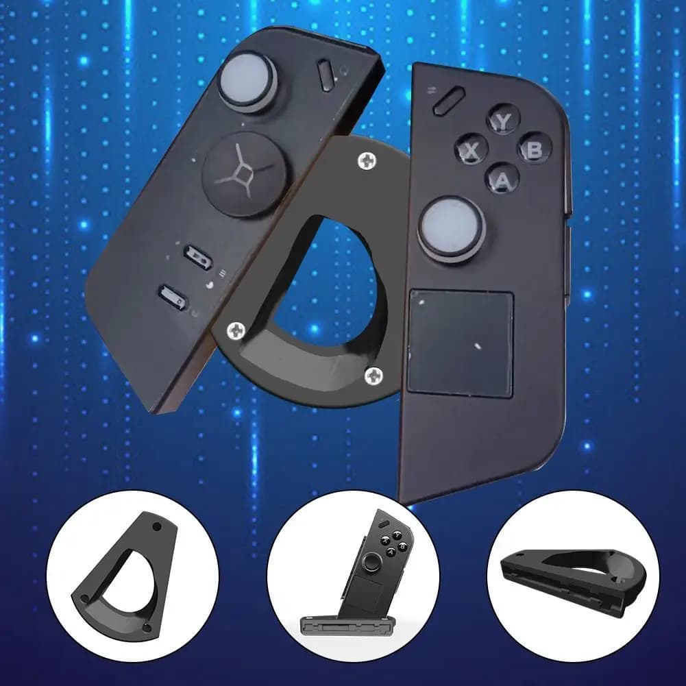 Controller di gioco Maniglia sinistra e destra Connettori per Lenovo Legion Go Base maniglia Stampa 3D Accessorio multifunzione 2 in 1