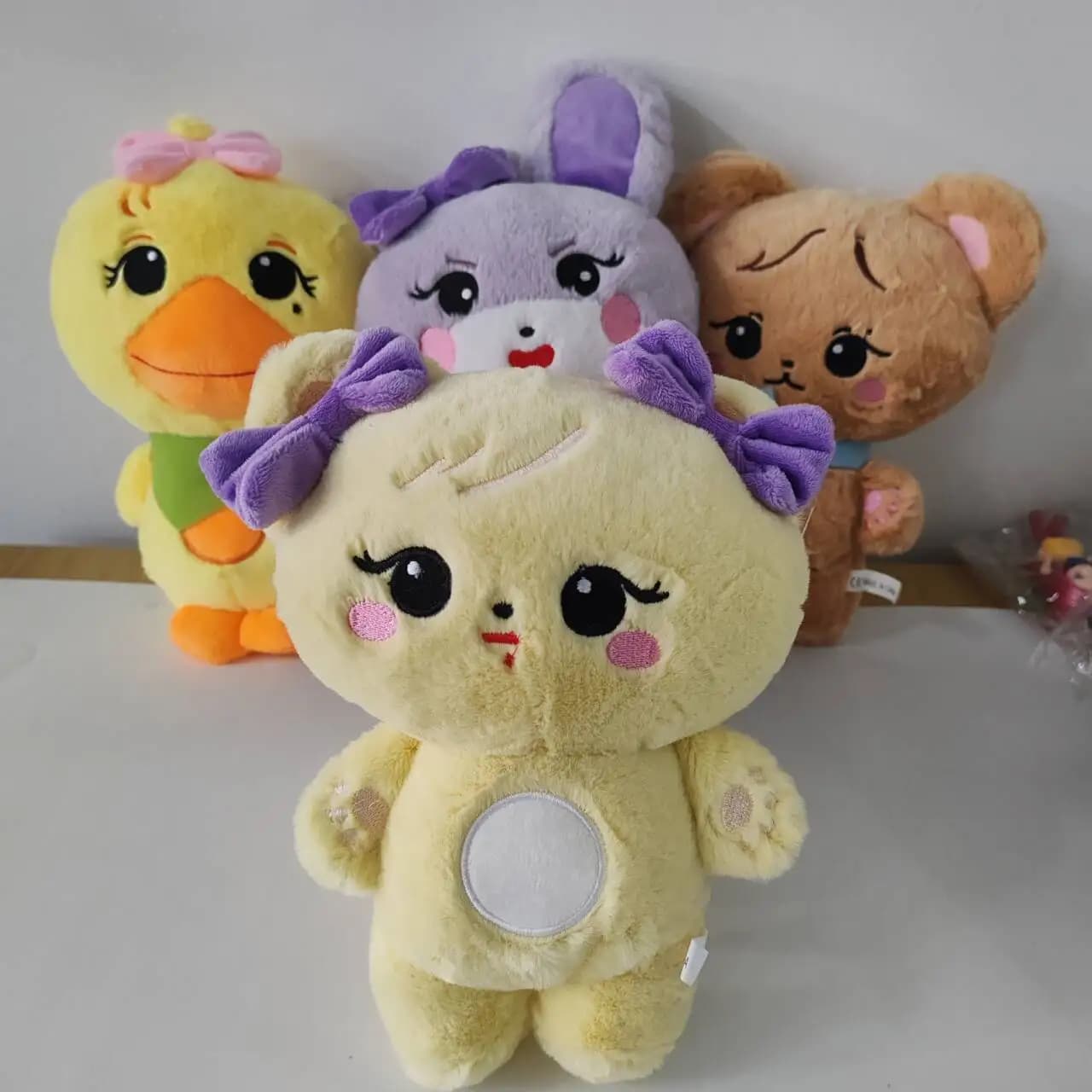 New 20cm Born Pink Kpop Plush World Tour Black Pink JISOO JENNIE ROSE LISA Stuffed Plushie Pillow kwaii Pendants for Fans Gifts
