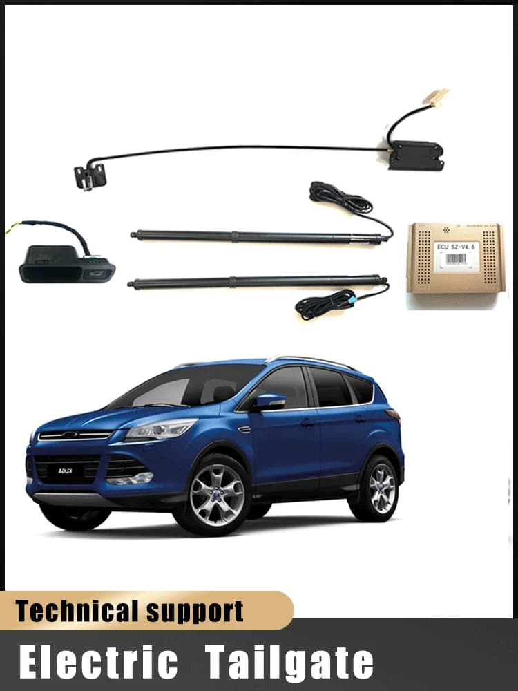 Per Ford Kuga: Controllo del portellone posteriore elettrico, apertura automatica del bagagliaio, sistema di sollevamento e azionamento assistito.