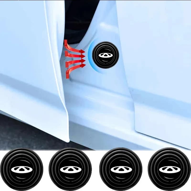 10 pz auto isolamento acustico Pad guarnizione ammortizzatore porta auto per Chery Tiggo 2 3 4 5 6 7 8 3X 5X Pro T11 Arrizo 6 3 5 Eastar