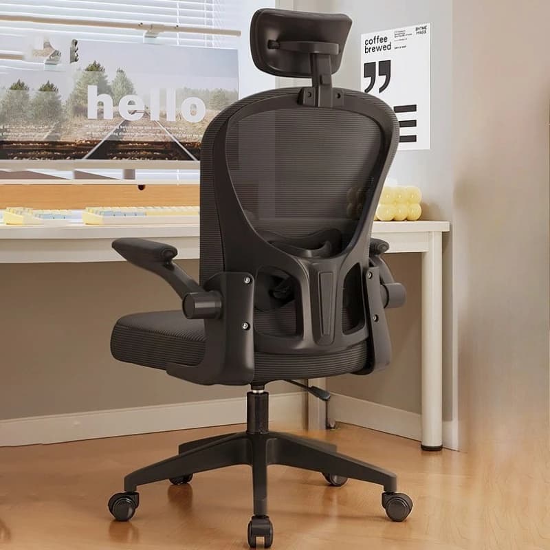 Poltrona reclinabile ergonomica da ufficio, sedia girevole per computer e gaming, poltrona da studio, mobili per ufficio