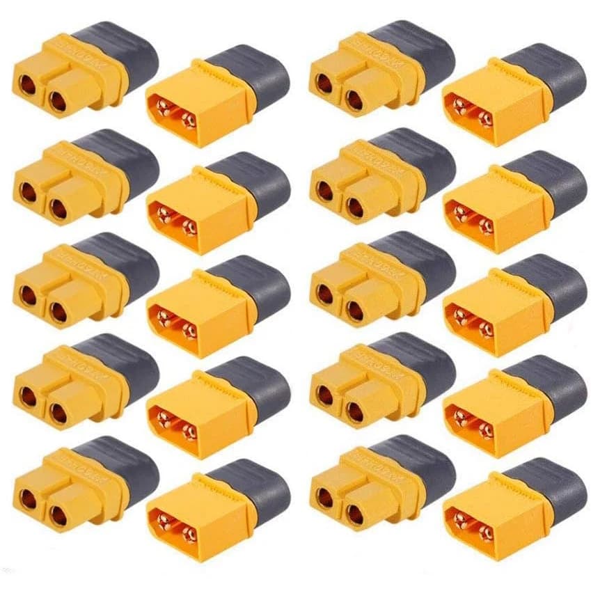 5/10 pairs XT60H connector with female/male sleeve XT60 plug for RC Lipo battery auto drones fpv airplane