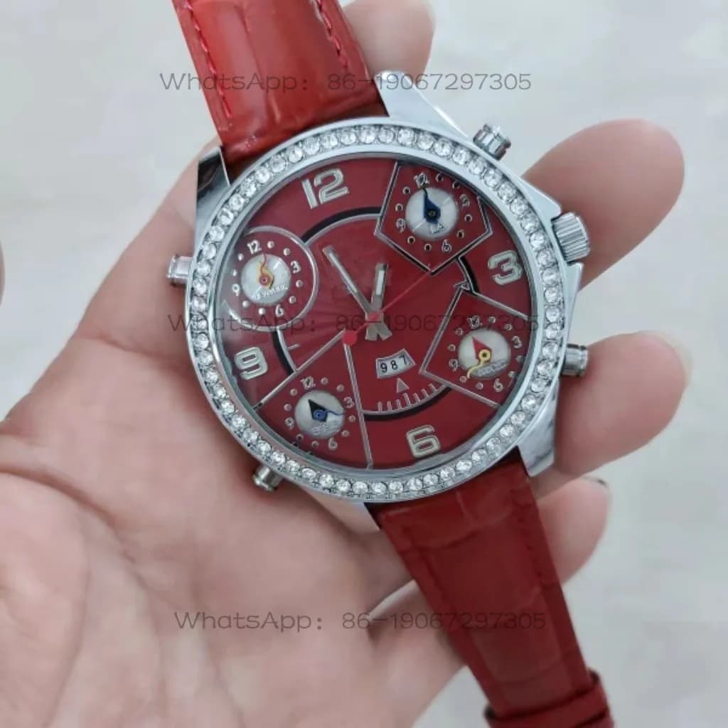 Watch Multi-movement Non-mainstream Hiphop Hip-hop Belt Girl Boy Quartz Watch