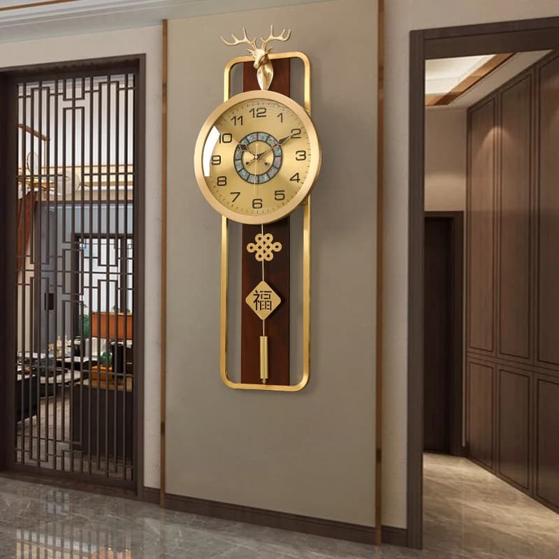 Orologio da parete moderno per soggiorno Orologio da parete classico di lusso per ufficio ristorante Unico Italia Relojes De Pared Accessori decorativi