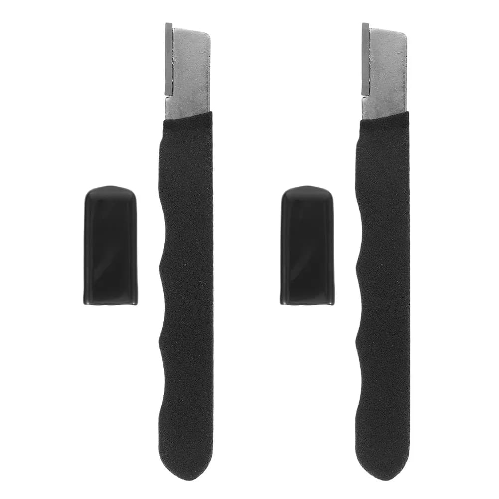 Set di 2 Affilatori per Attrezzi da Giardino, Pietra Affilatrice Durevole Multiuso per Forbici e Cesoie da Giardinaggio