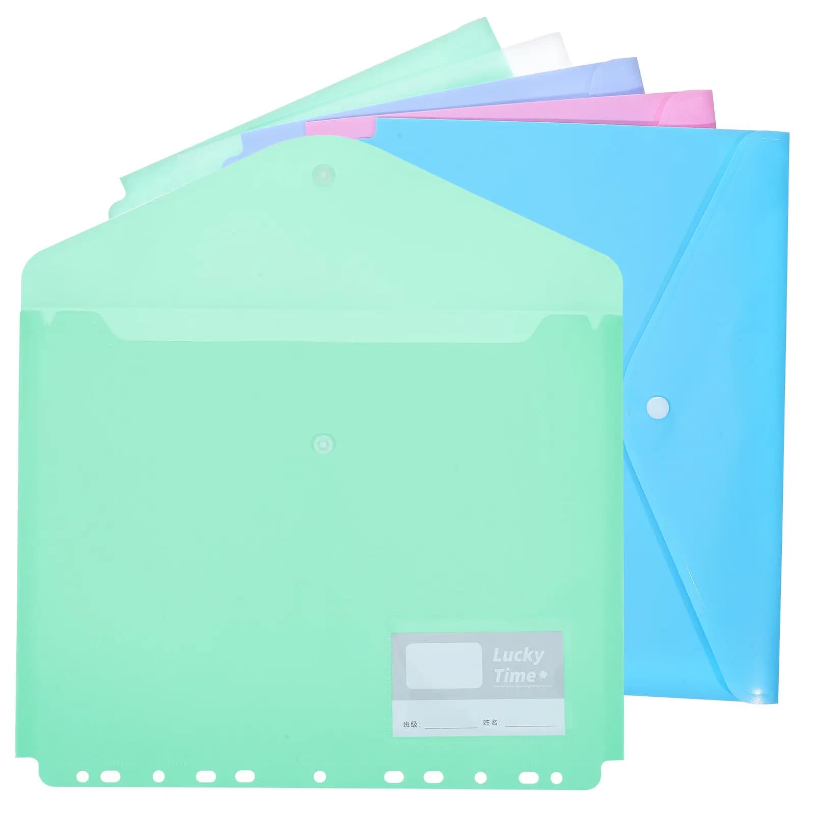 10 buste per documenti in plastica, impermeabili, per archivio, organizer, ufficio, scuola, viaggi, custodia multiuso per documenti, articoli di cancelleria