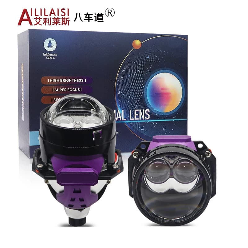 2.5 Inch Bifocal Lens 2 Mini Laser Led Headlight Automobile Modification Factory Price Bi Projector Super Bright High Low Beam