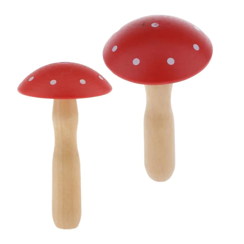 Wooden Darning Mushroom Tool DIY Sewing Craft Sock Darner Lightweight Durable for Home Mending