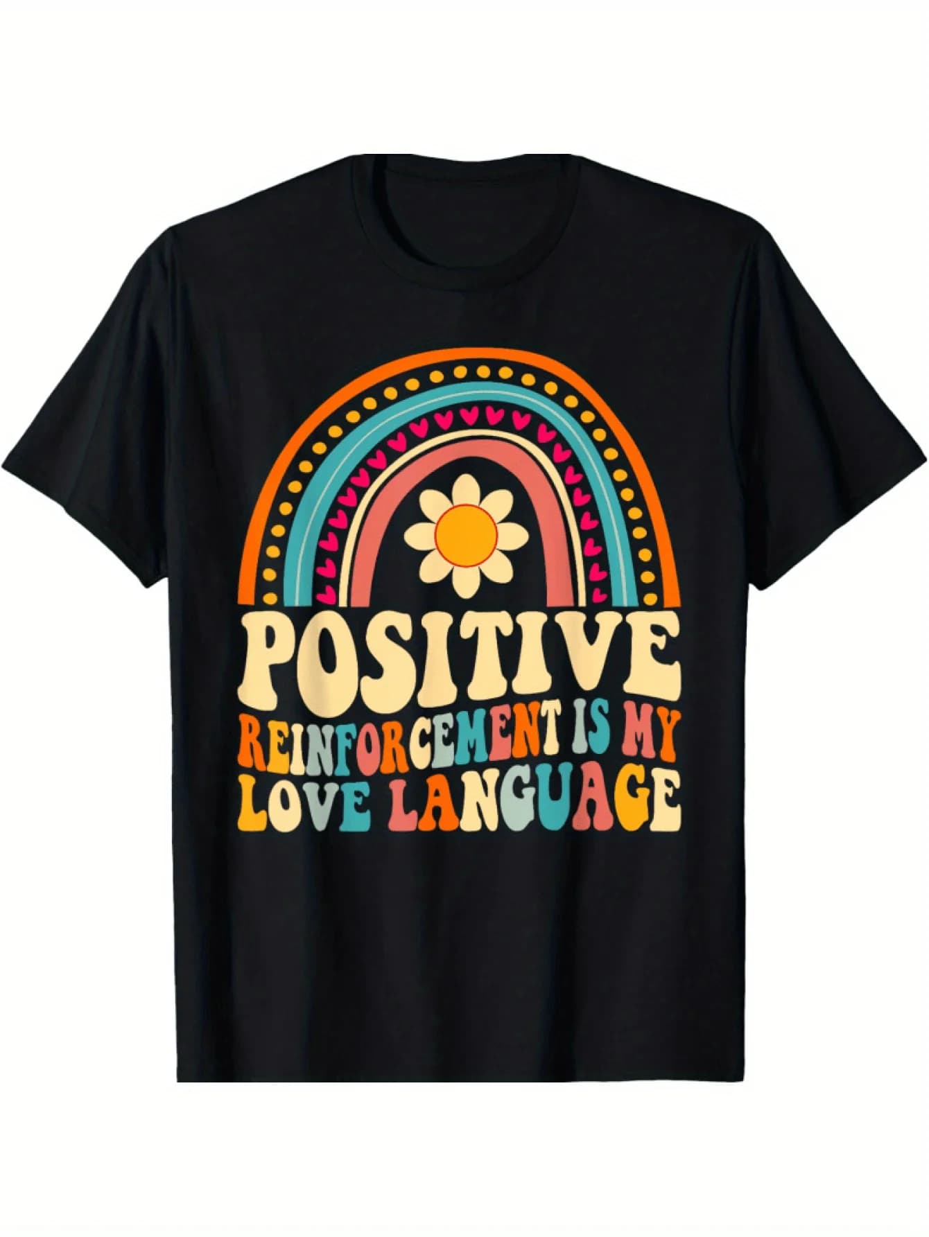 T-shirt nera con orgogliosa dichiarazione - 100% cotone, stampa fantasia, S-XXXL, abbigliamento per tutte le stagioni