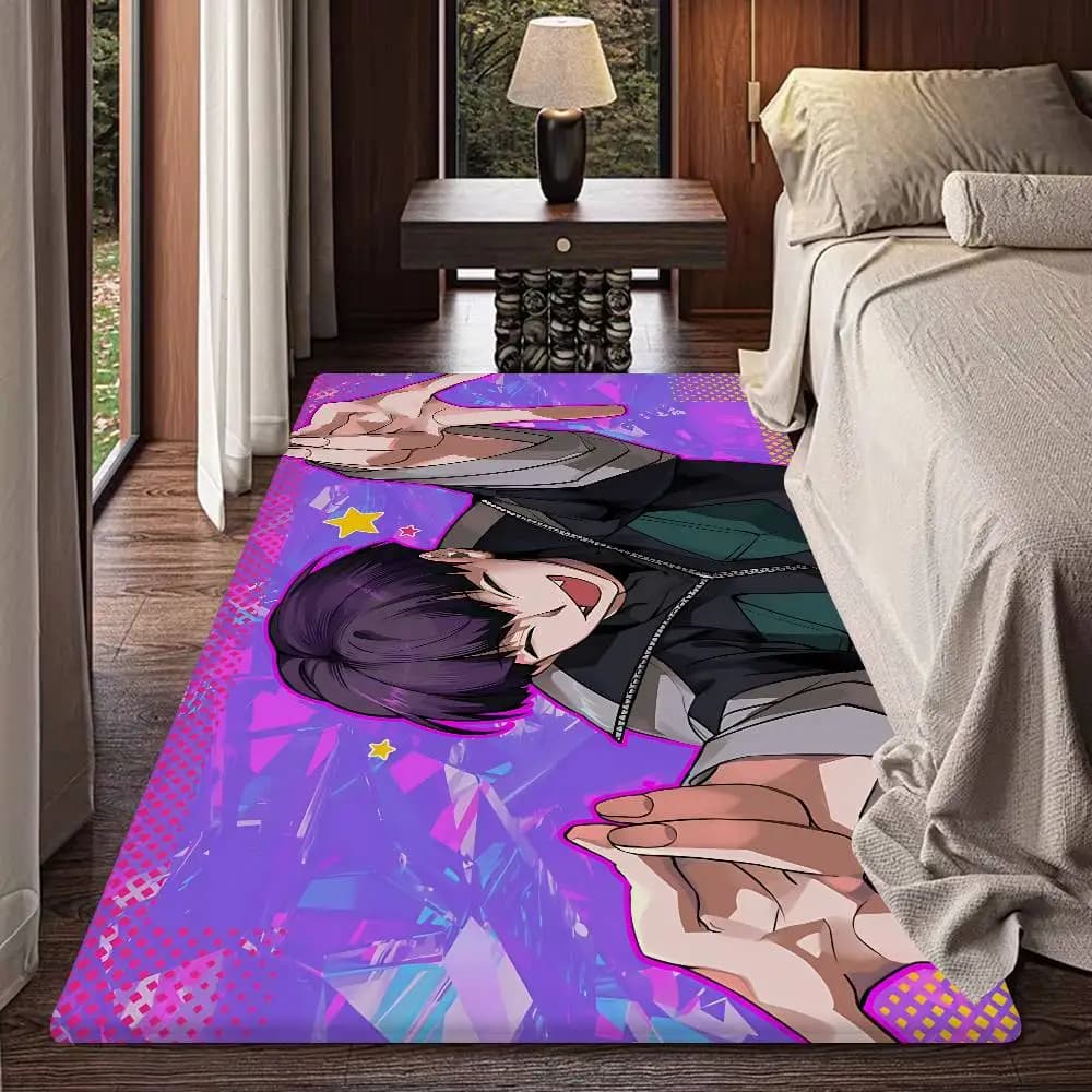 Kaiju No. 8 Soshiro Hoshina Anime Room Mats Anti-slip Absorb Water Long Strip Cushion Bedroon Mat Household Carpets