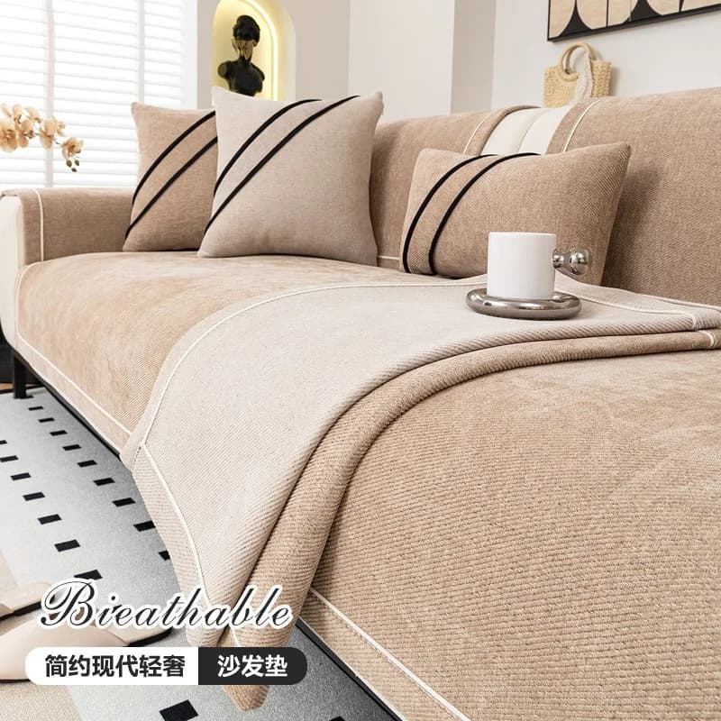 Warm sale four mat for universal non-slip sofa new pillow for bed linen lining for sofa towel for modern back towel for L-shaped sofa