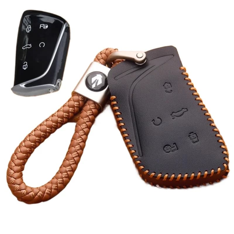 For Dongfeng AEOLUS L7 Special leather all inclusive key case box Car remote control protective case