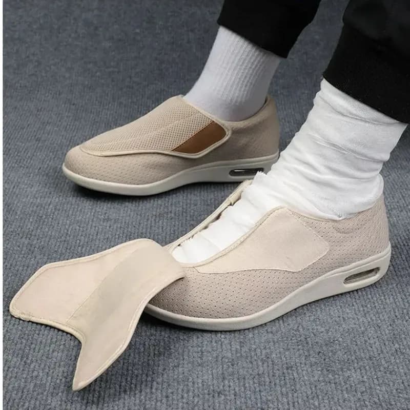 New 2026 Casual Orthopedics Wide Feet Swollen Shoes Thumb Eversion Adjusting Soft Comfortable Diabetic Shoe Walking Shoes