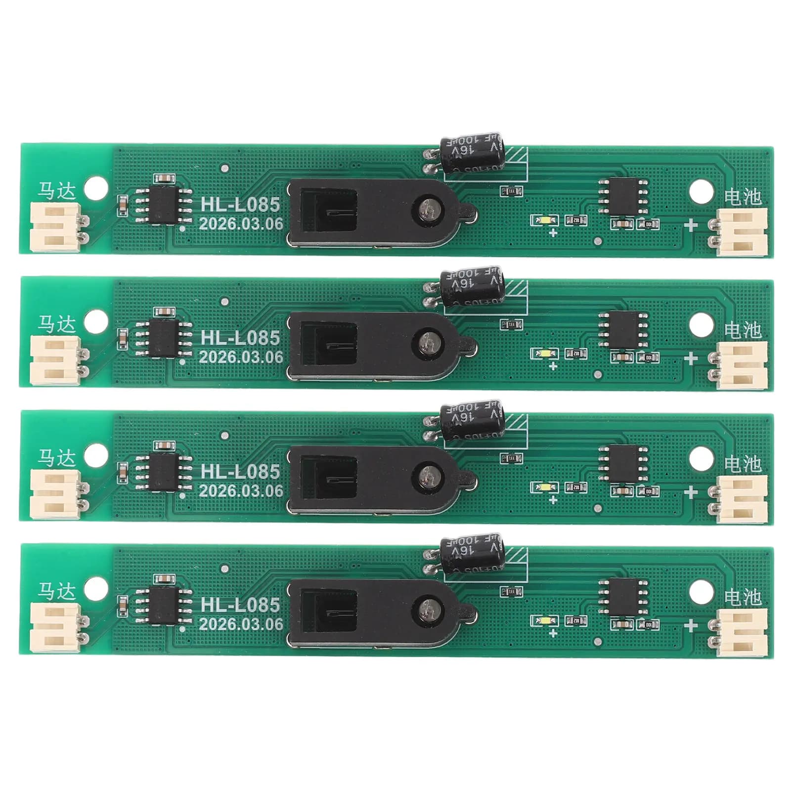 4 Pcs Smart Trash Can Circuit Board Kitchen Intelligent Pcb For Electric Motherboard Garbage Bin Automatic Sensor Touchless