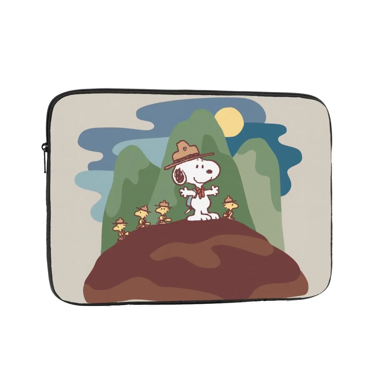 Shockproof Case 12" 13" 15" 17" Men Women Snoopys Woodstock Pure Satisfaction Laptop Bag Sleeve Notebook Bag Case