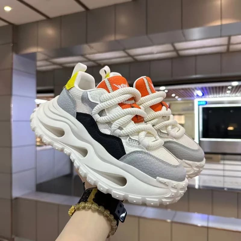 Scarpe Sportive Estive da Uomo Traspiranti con Suola Ammortizzante in Rete a Maglie Larghe Antiscivolo per Giornate Estive Calde